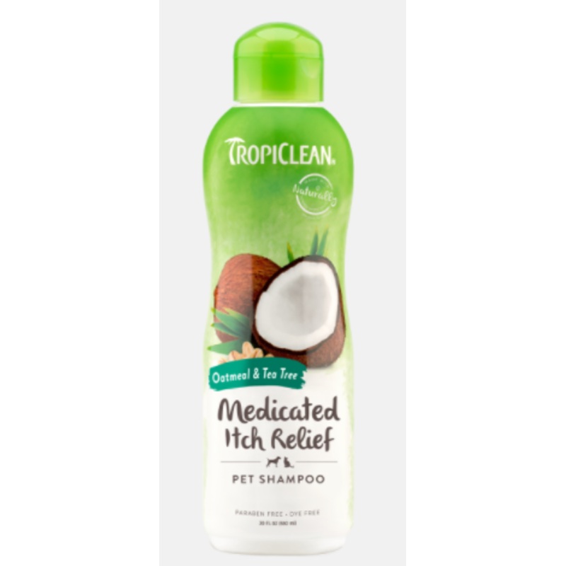 Tropiclean Oatmeal & Tea Tree Pet Shampoo