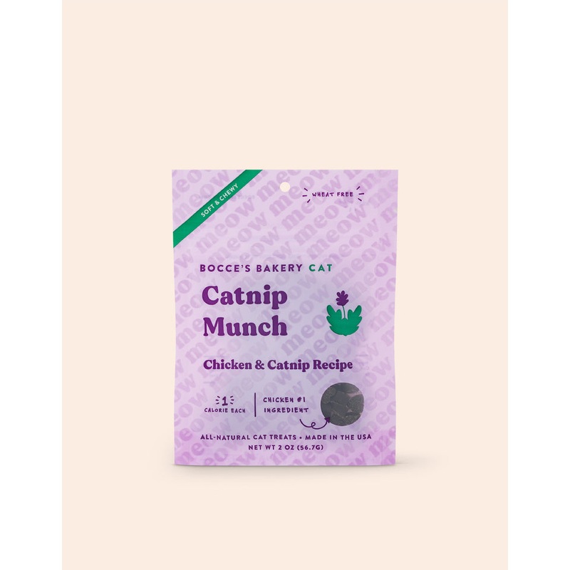 Bocce’s Bakery Catnip Munch Soft & Chewy Treats
