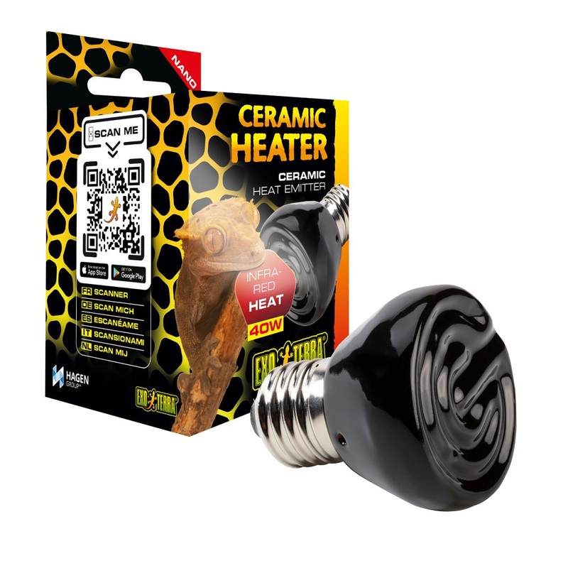 Exo Terra Ceramic Heater – Nano – 40W