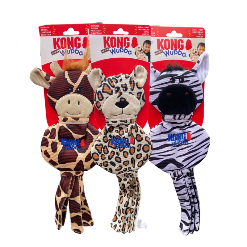 Kong Wubba NO STUFF Cheetah