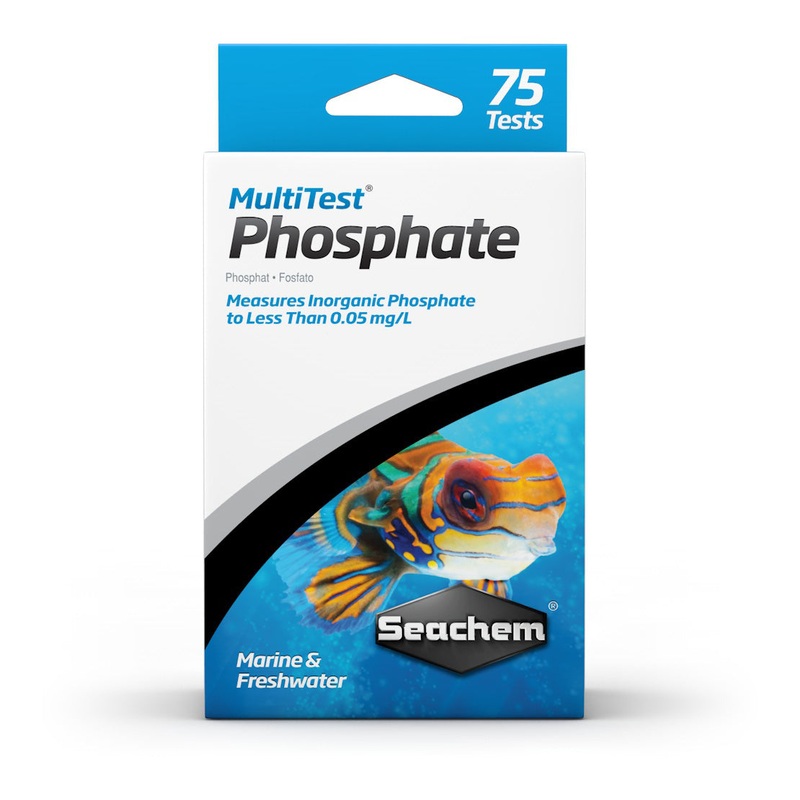 Seachem MultiTest Phosphate – 75 Tests