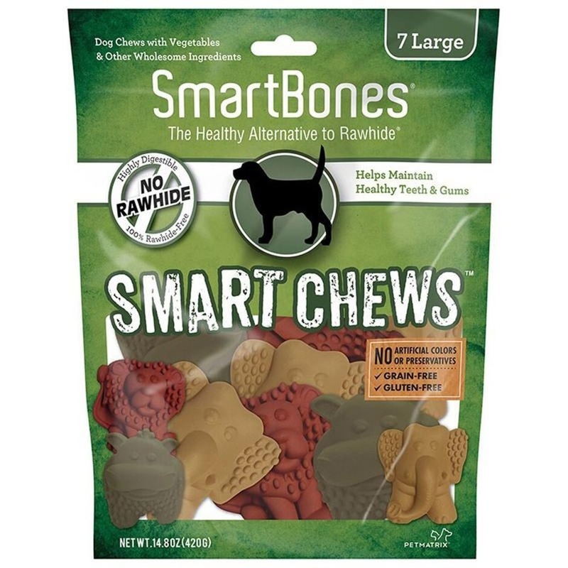 Smartbones Safari Smart Chews Chicken/Sweet Potato LG-7 PK