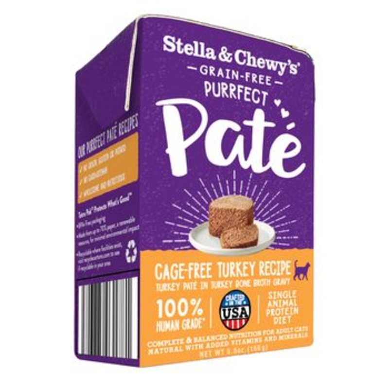 Stella & Chewy’s 5.5 oz Pate Turkey Purrfect Cat Food