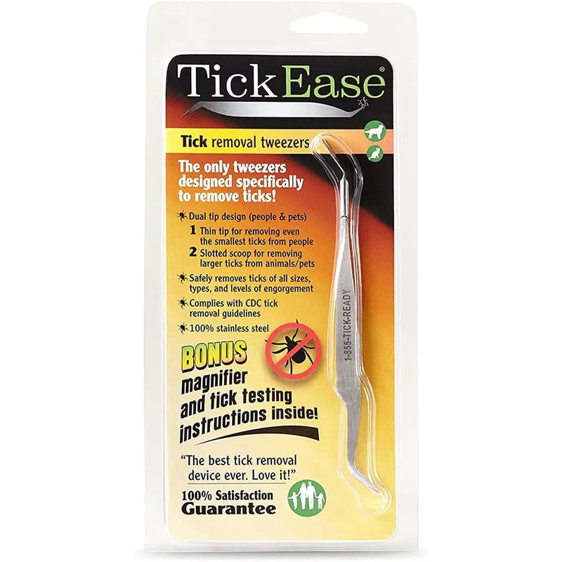 TickEase Tick Removal Tweezers Pack of 1