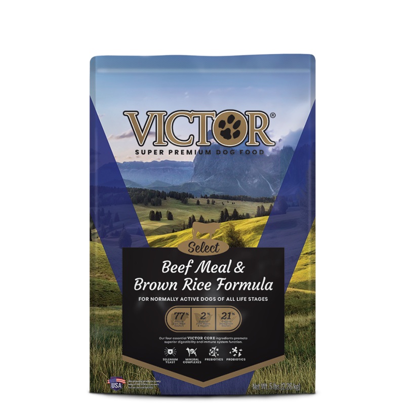 Victor Beef Meal & Brown Rice Formula 5 lb