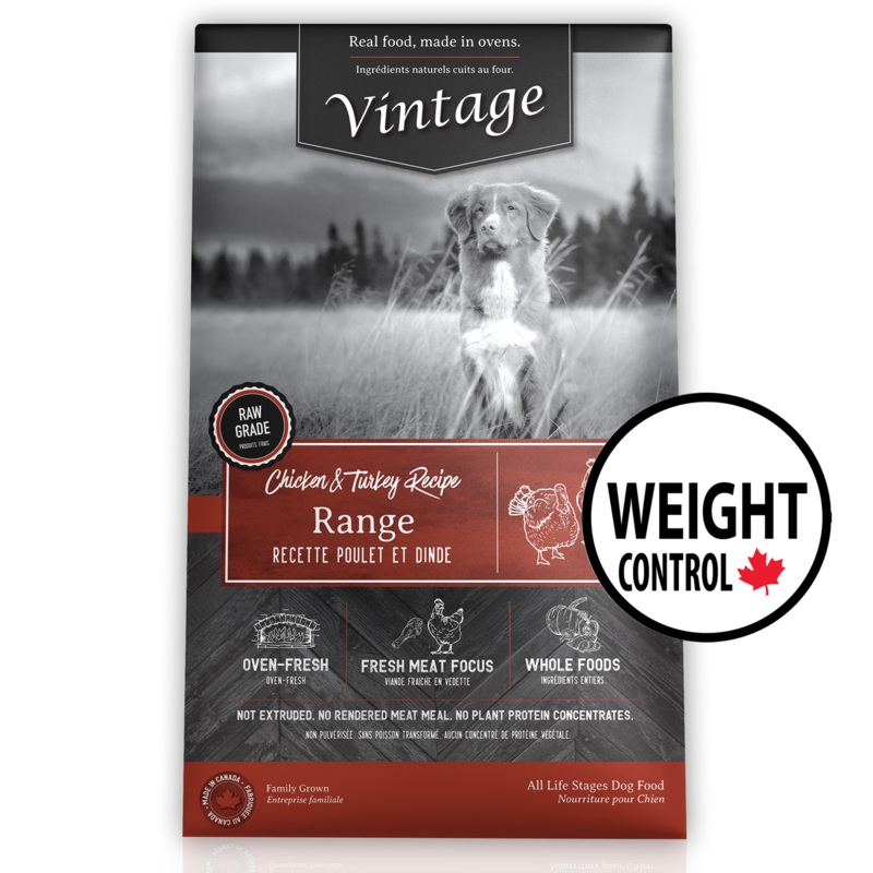 Vintage Oven Fresh Range Chicken & Turkey Weight Control Dog Food Sample 50g (Free Ship)