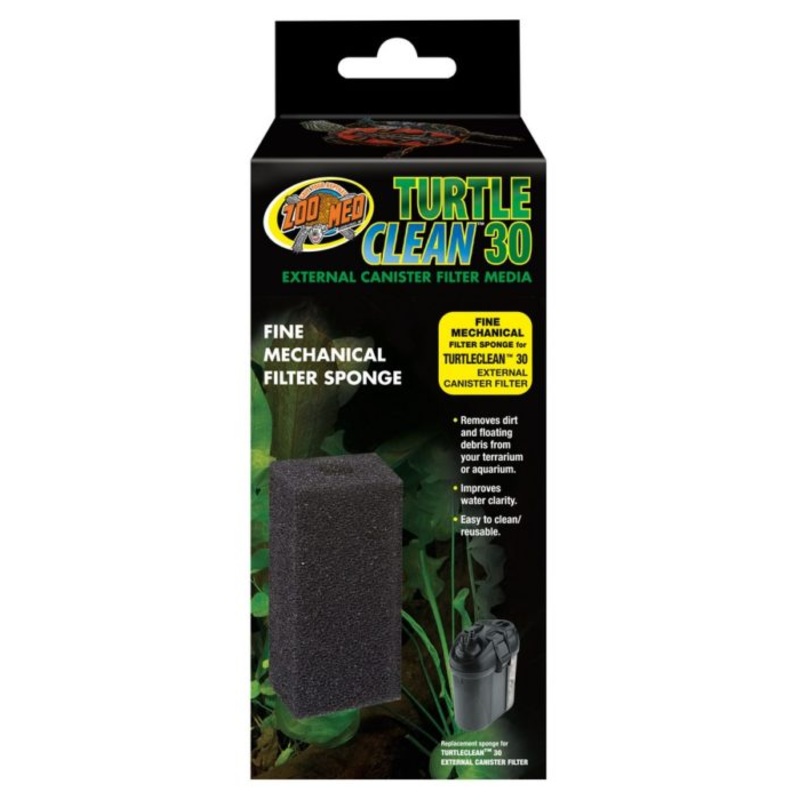 Zoo Med Turtle Clean Fine Sponge 30 Fine Sponge