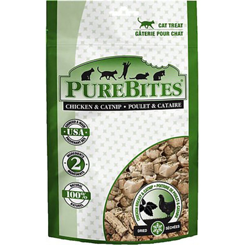 Chicken & Catnip Freeze-Dried Grain-Free Cat Treats 1.3oz