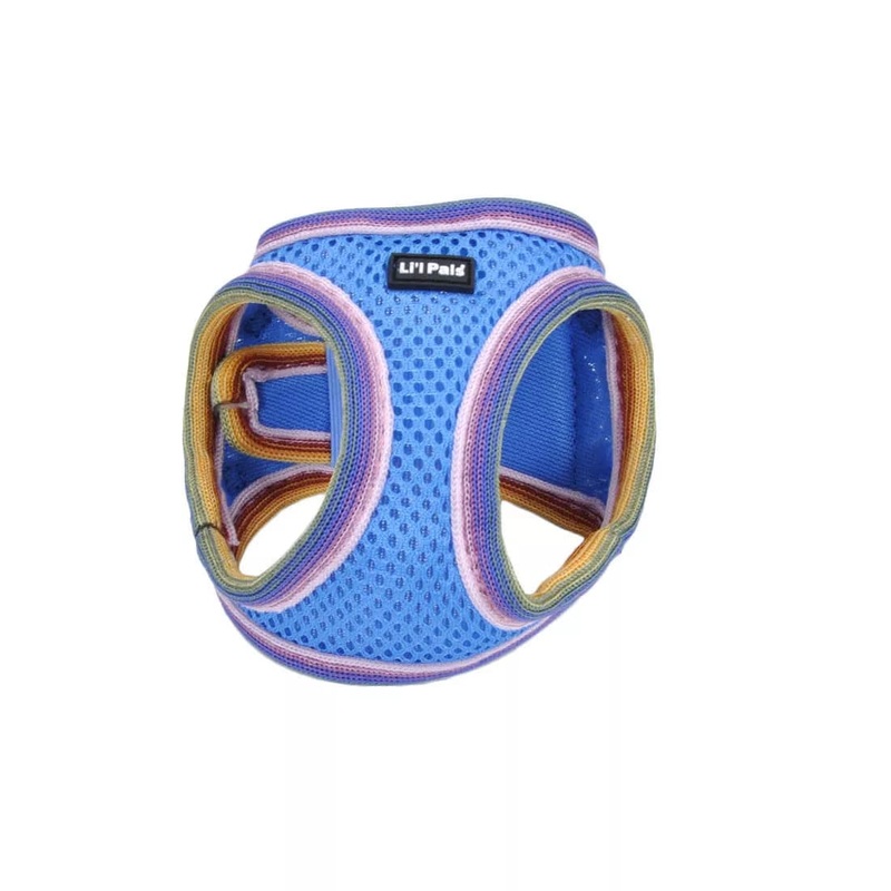 Coastal Pet Products Li’l Pals Comfort Mesh Dog Harness in Blue Lagoon extra small