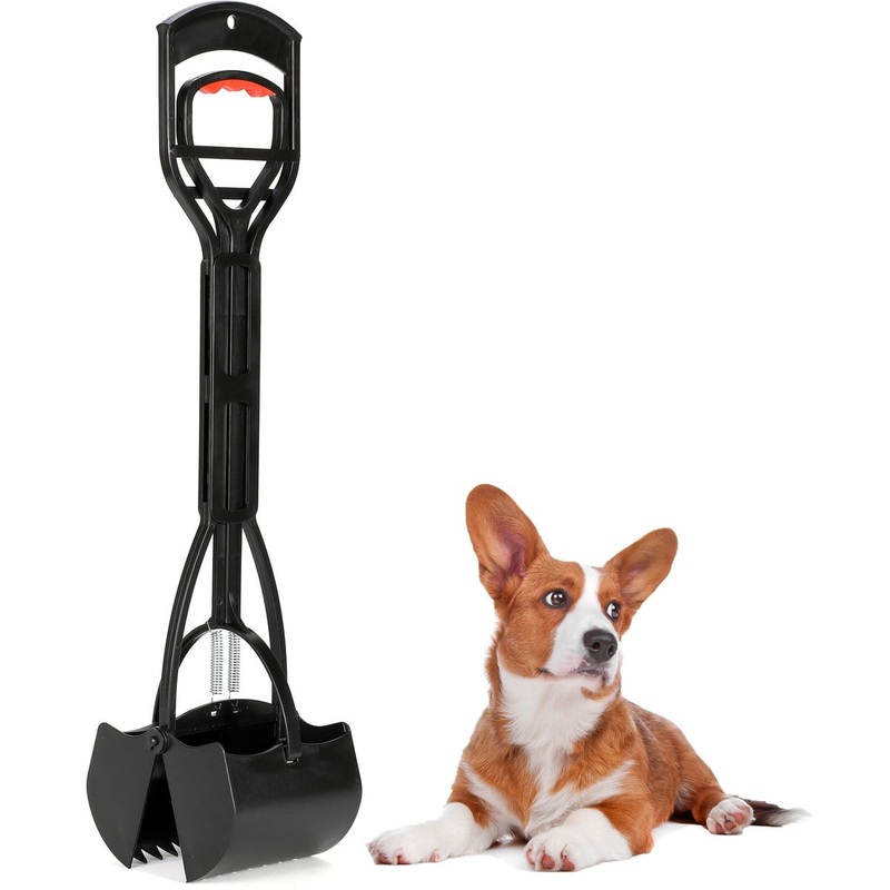 Dogit Clean Jawz Dog Waste Scooper for Grass & Gravel 25 x 6 x 5.3 in