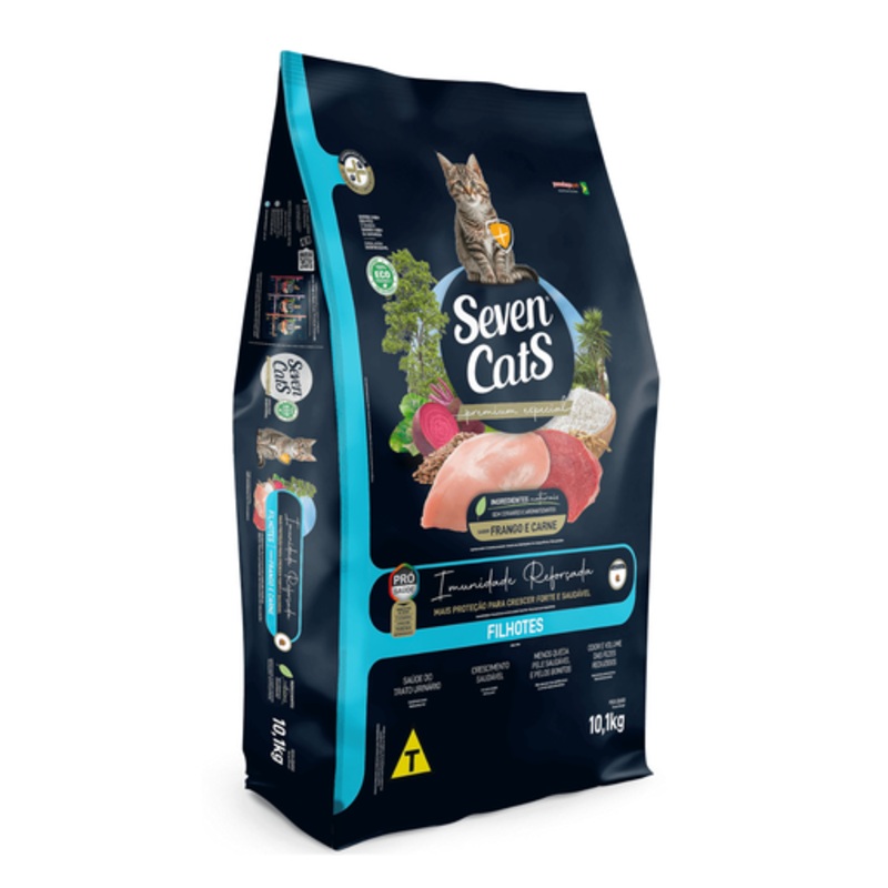 Seven Cats Cat Food For Kitten – Chicken & Beef [Immune Boost] 10kg+100g