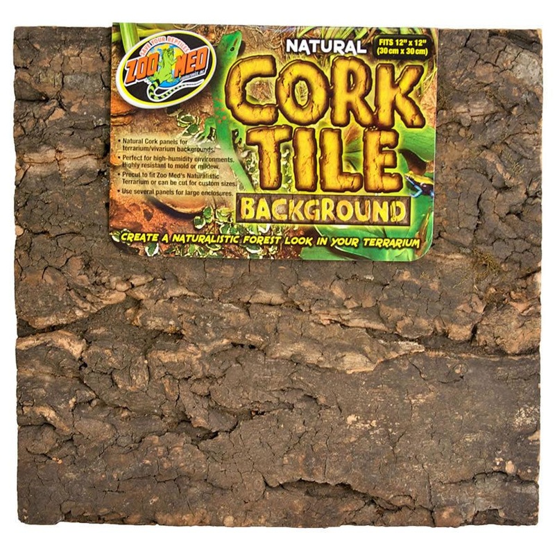 Zoo Med Cork Tile Background 30x30cm