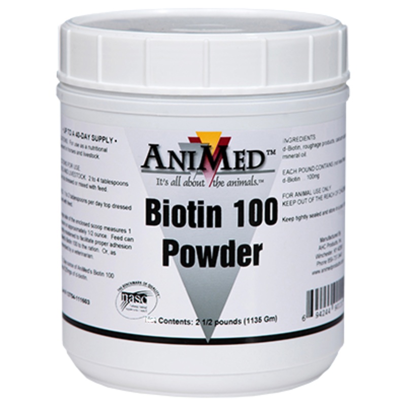 AniMed Biotin 100 2.5 Lbs