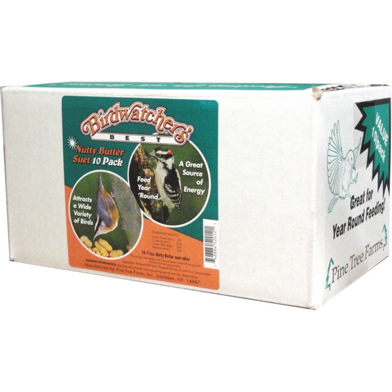 Nutty Butter Suet 11 oz.-  10 Pack