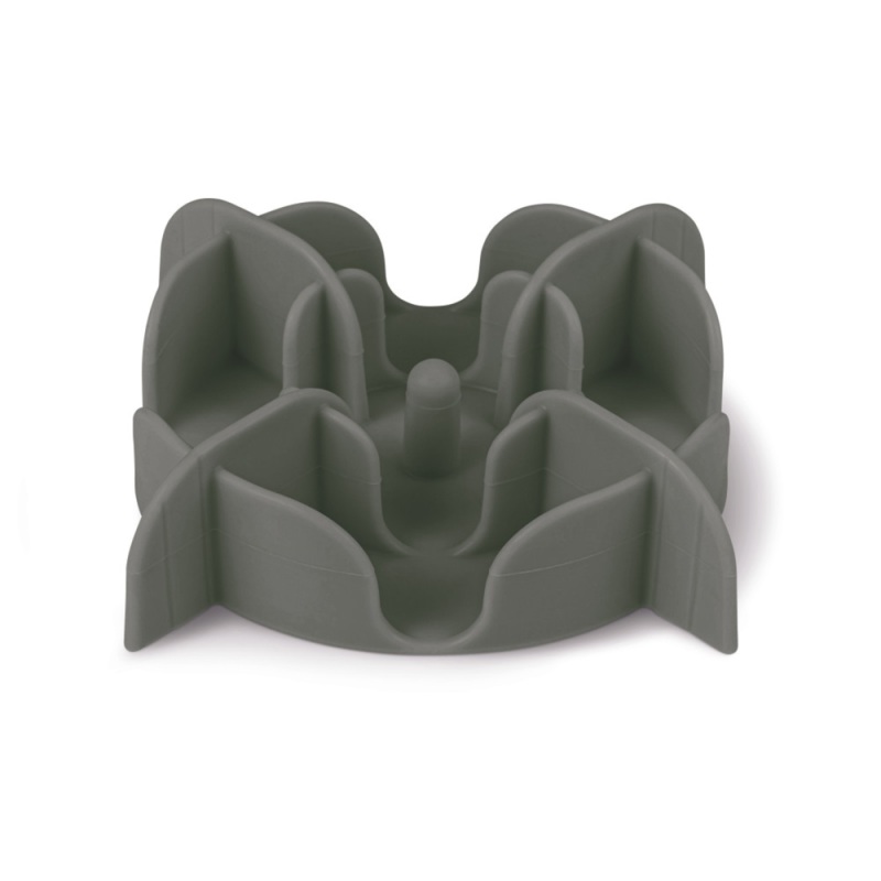 Silicone Slow-Feeding Bowl Insert Small, Grey