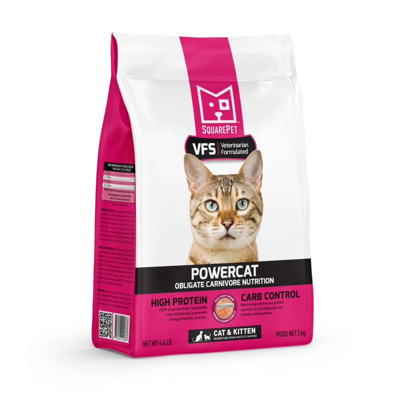 SquarePet VFS POWERCAT Herring & Salmon for Cats 11 Lbs