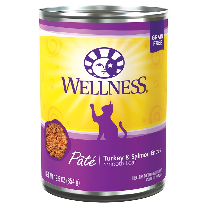 Wellness Complete Health Pt Turkey & Salmon Cat 12.5oz Single 12.5oz