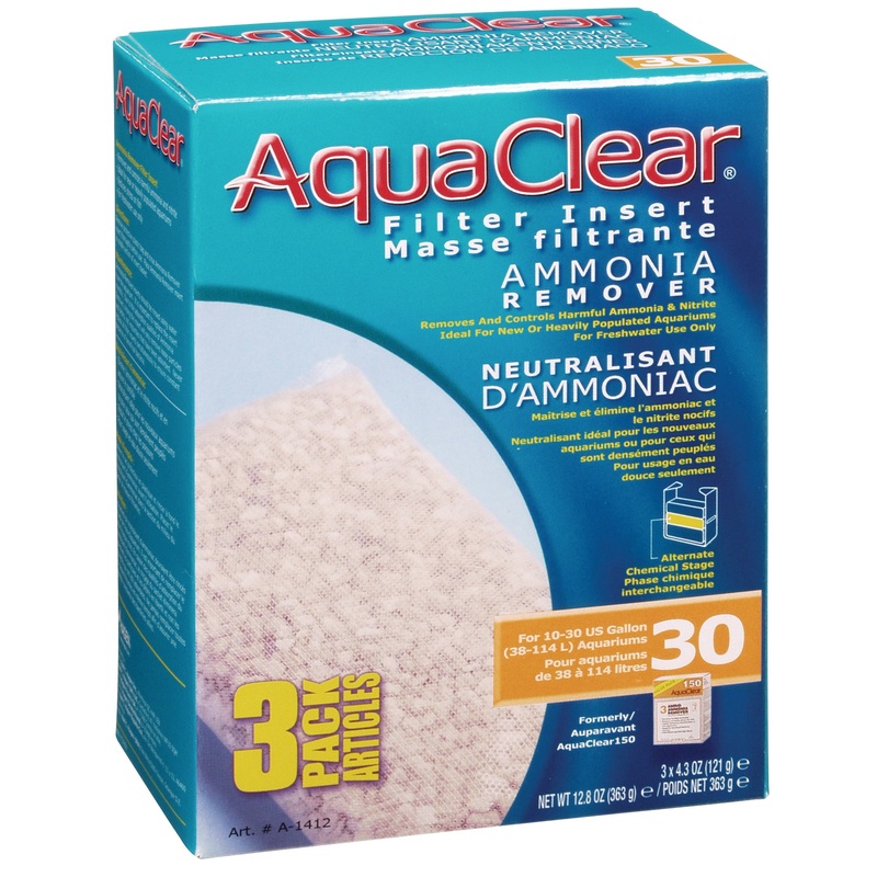 Aquaclear 30 Ammonia Remover Insert 1 pack