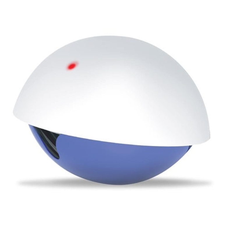 Duvo+ Laser ‘N Snack Toy White/Blue – 19x19x15cm