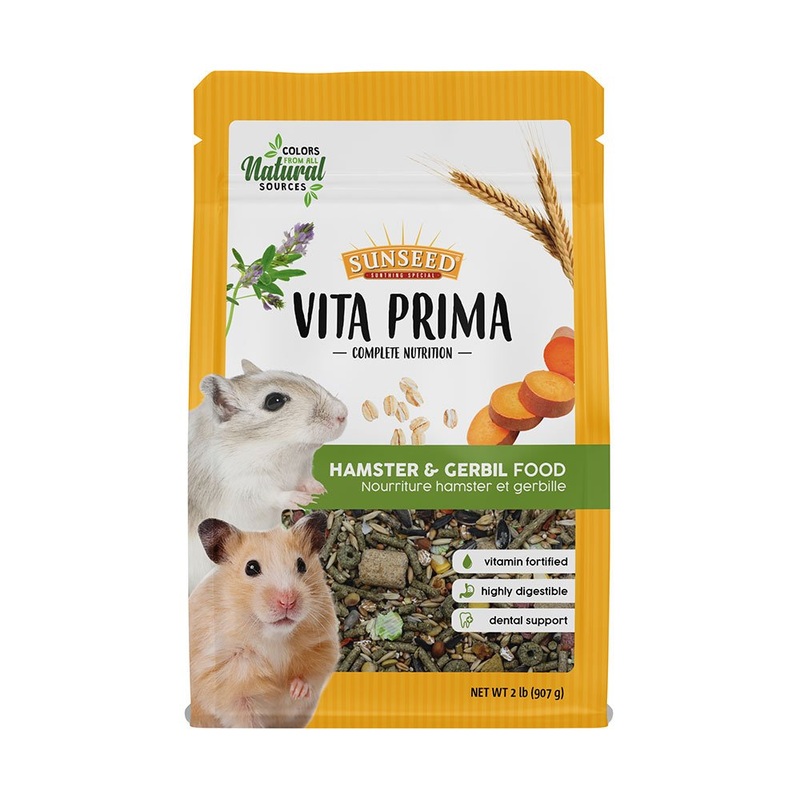 Sunseed Vita Prima Hamster & Gerbil Food 2 lb