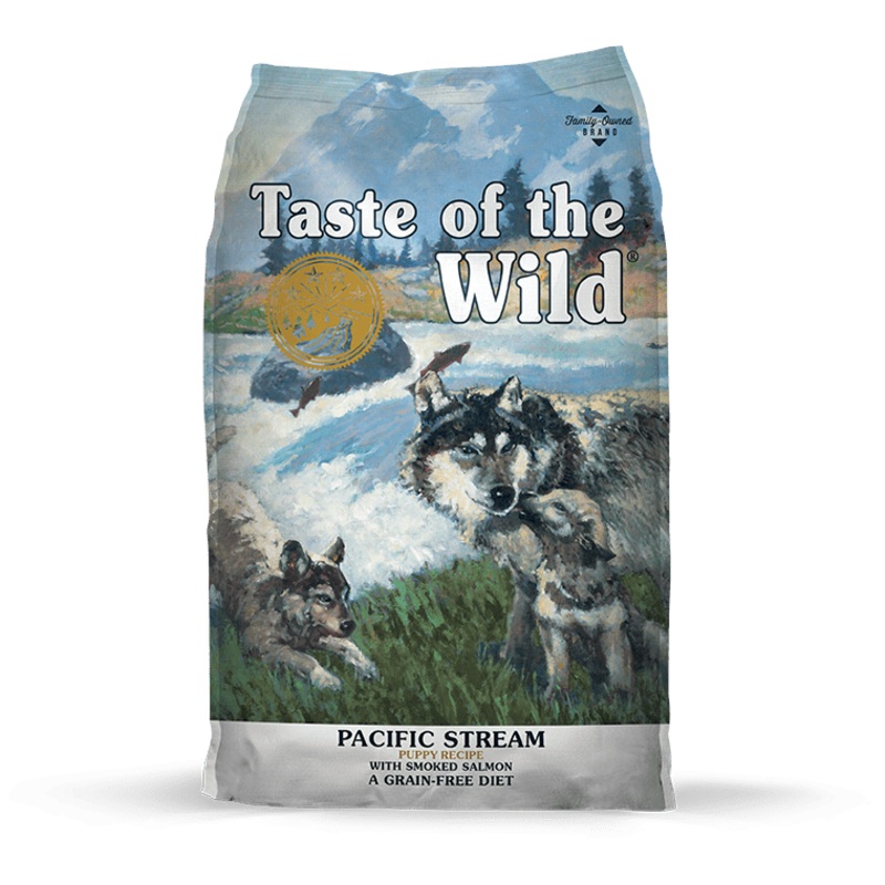 Taste Of The Wild Pacific Stream Smoked Salmon Puppy Dry Food 14 lb