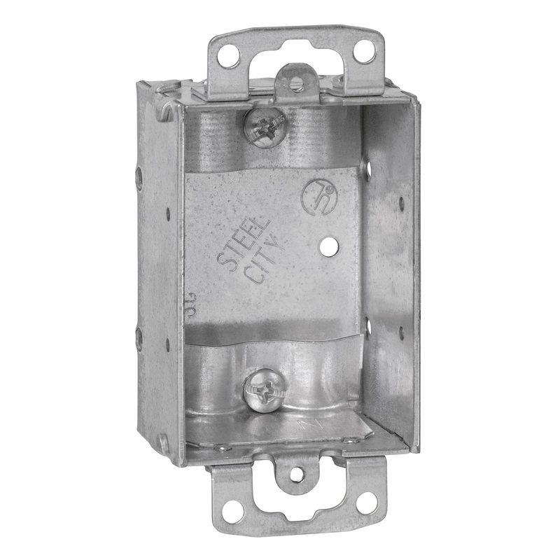 Thomas & Betts Steel City  3-3/4″ x 2″ Switch Box