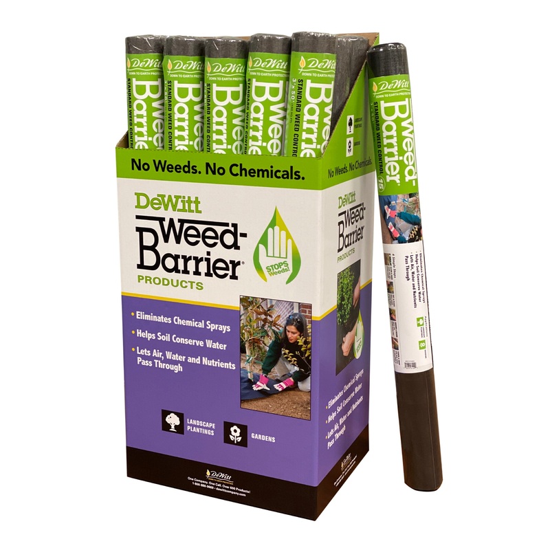 Dewitt 15 Year Standard Weed Control 3 x 50 ft. Black