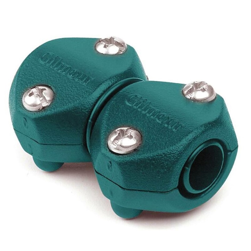Fiskars Plastic Garden Hose Mender 1/2 INCH GREEN