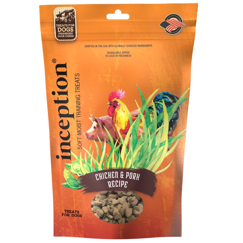 Inception Chicken & Pork Soft Moist Dog Training Treat