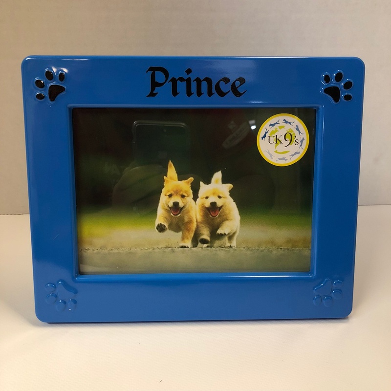 Melamine Rectangle Picture Frame 5″x7″ Blue “Prince” Prince