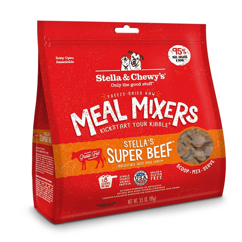 Stella & Chewy’s Meal Mixer Beef Dog 18oz