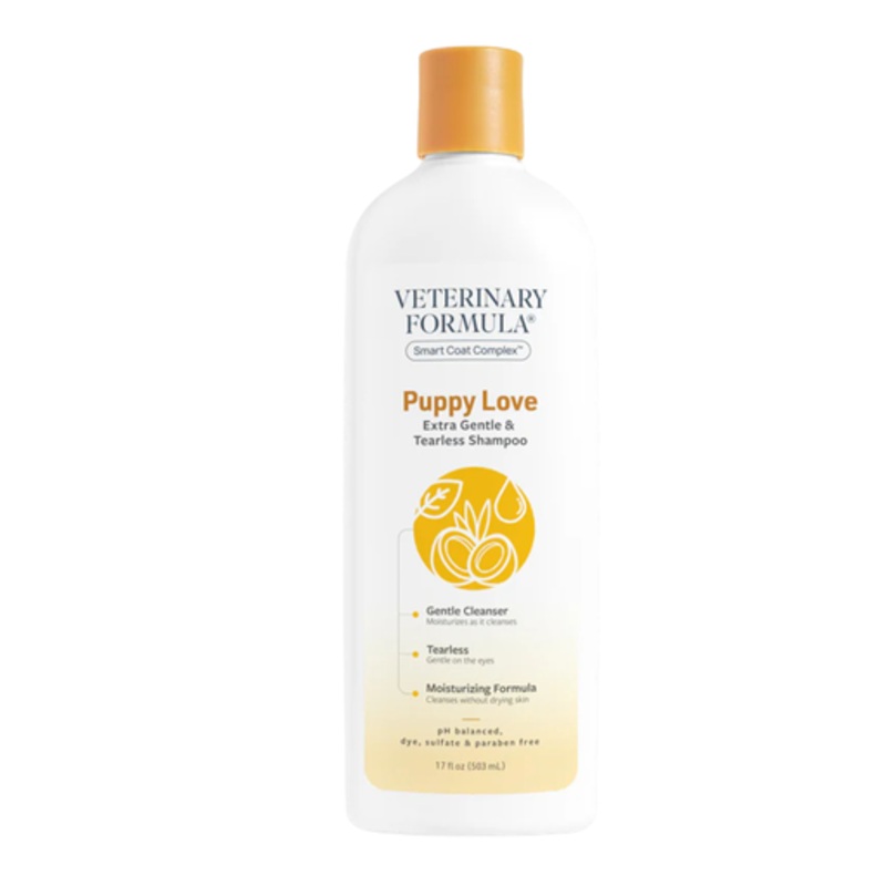 Synergy Labs Veterinary Formula Solutions Puppy Love Extra Gentle & Tearless Shampoo 17oz – 503ml