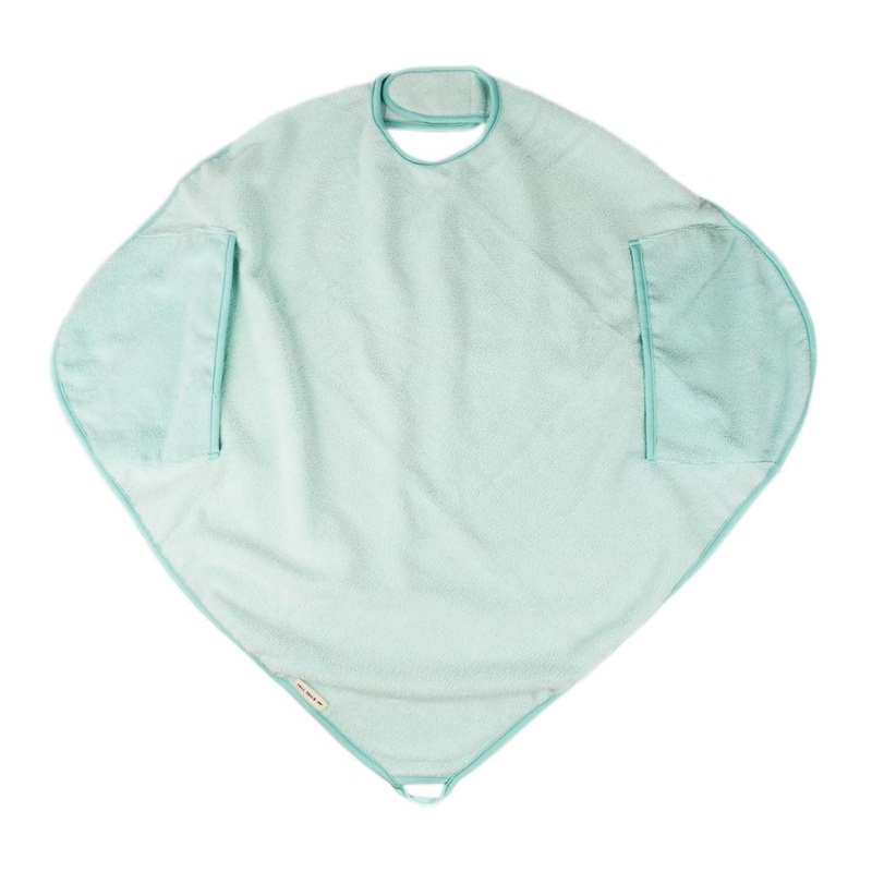 Tall Tails Aqua Cape Dog Towel 27″X27″