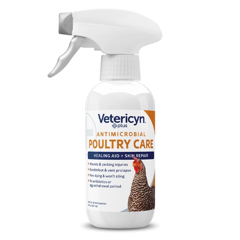 Vetericyn Plus Poultry Care Spray 8 oz