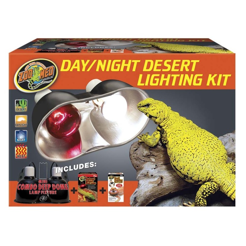 Zoo Med Day & Night Desert Lighting Kit OS