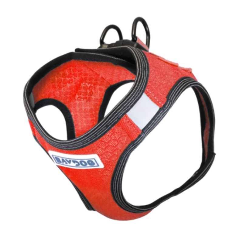 Bay Dog Liberty Harness Red Small