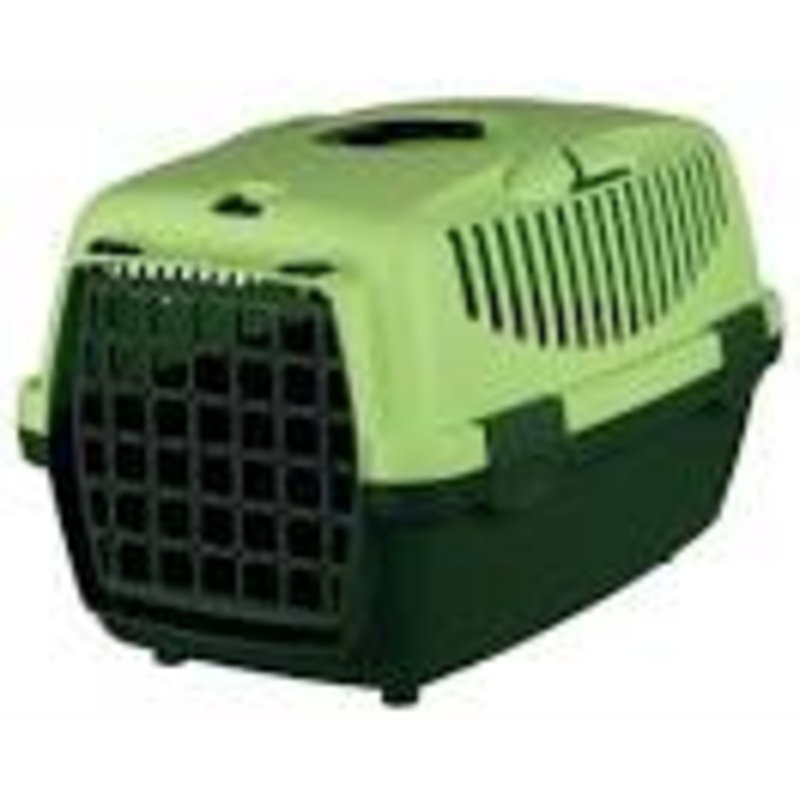 Capri transport box 1: 32  31  48 cm, dark grey/apple green