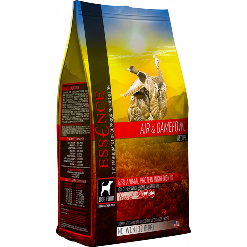 Essence Grain Free Air & Gamefowl Recipe Dry Dog Food