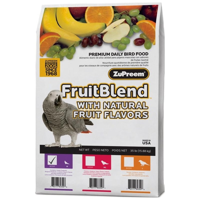 FRUITBLEND WITH NATURAL FRUIT FLAVORS MD PARROT 2 LB