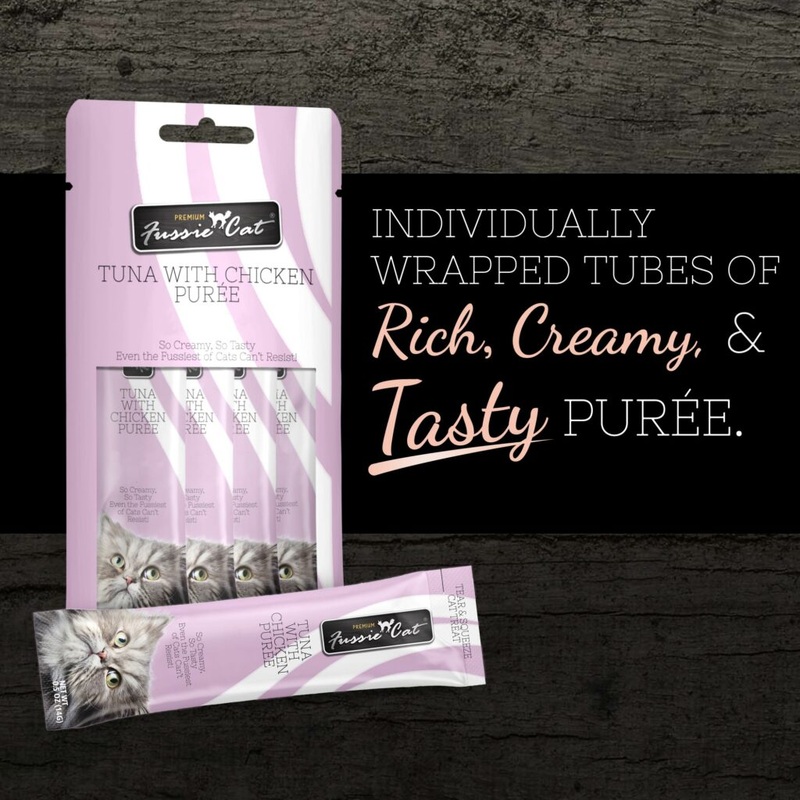 Fussie Cat Tuna with Chicken Pure