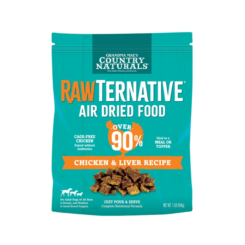 Grandma Mae’s Rawternative  Air Dried Dog Food 5oz