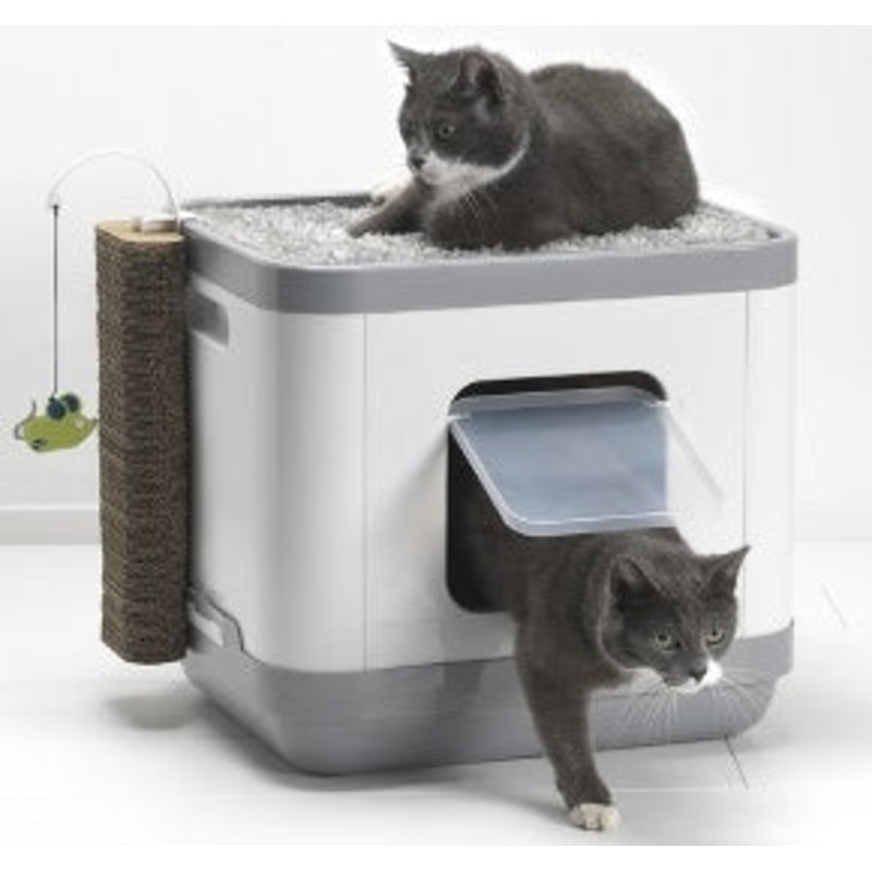 Moderna CatConcept All-in-One Litter Box, Scratcher and Cat Perch