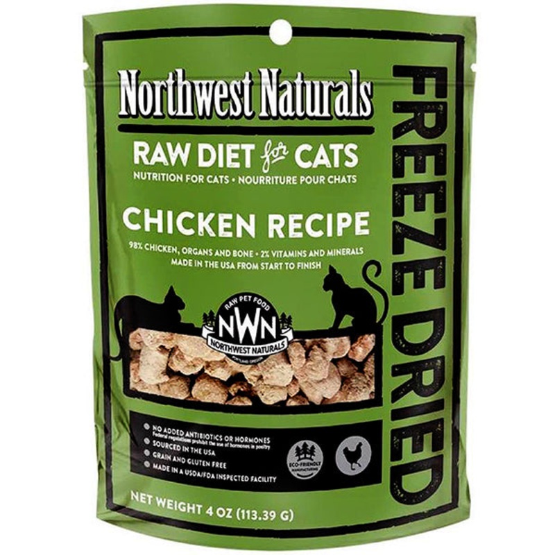 Nibbles Chicken Formula Freeze-Dried Raw Cat Food 11oz