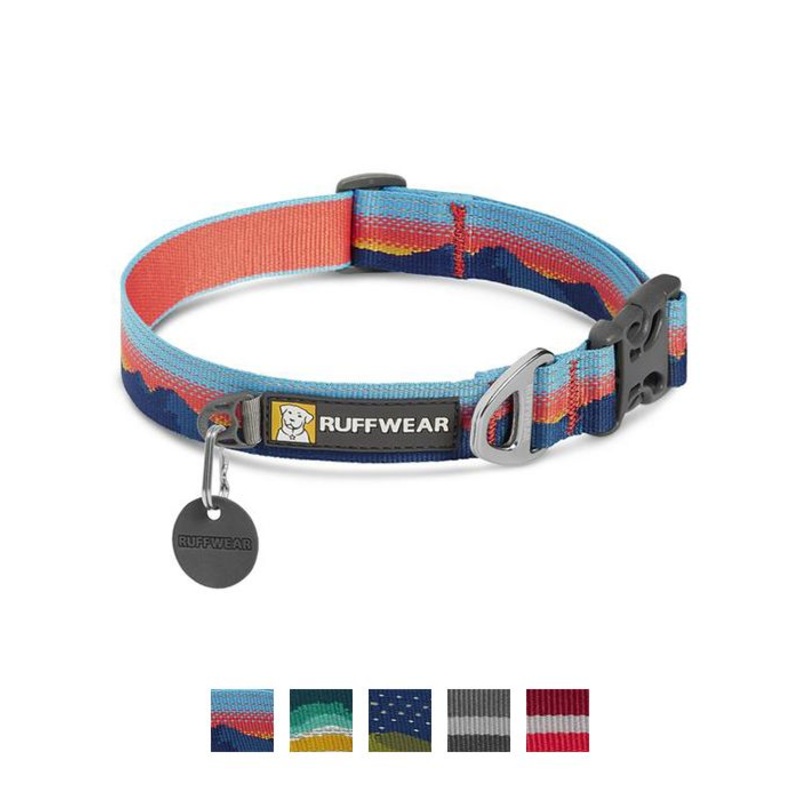 Ruffwear Crag Reflective Dog Collar – SEAFOAM Large