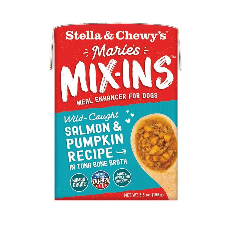 Stella & Chewy’s Marie’s Mix-Ins Wild Caught Salmon & Pumpkin Recipe Dog Food Topper