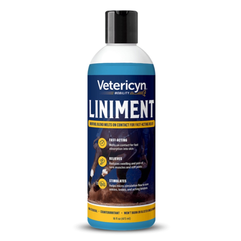 Vetericyn Equine Liniment 16 Oz
