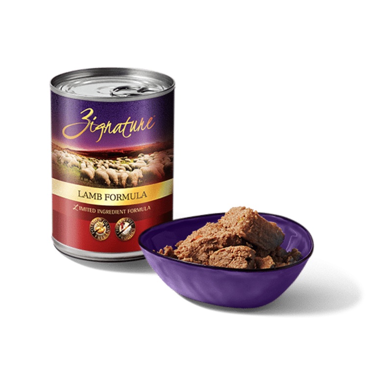 ZIGNATURE LAMB GRAIN FREE LIMITED INGREDIENT DOG FOOD CANS 12OZ (12 COUNT)