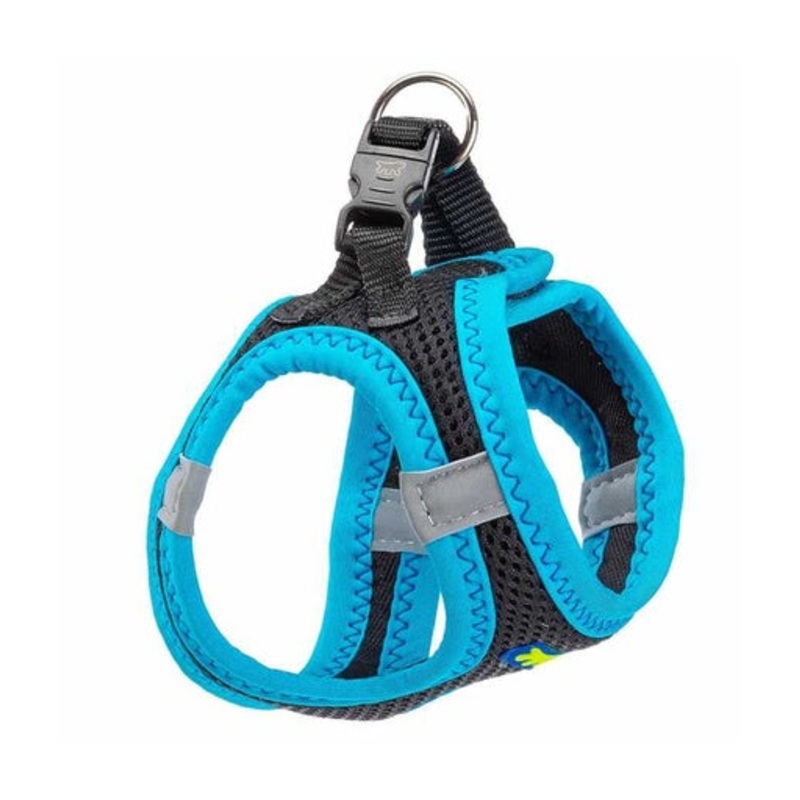 Ferplast Kaori P Breathable Dog Harness[Color – Blue, Size – M, Dimension – 32-34 x 44-48cm]