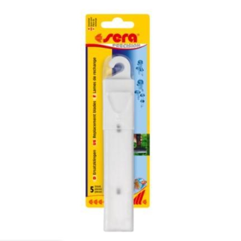 Sera Glass Cleaner Stainless Steel Replacement Blades 5-Pack