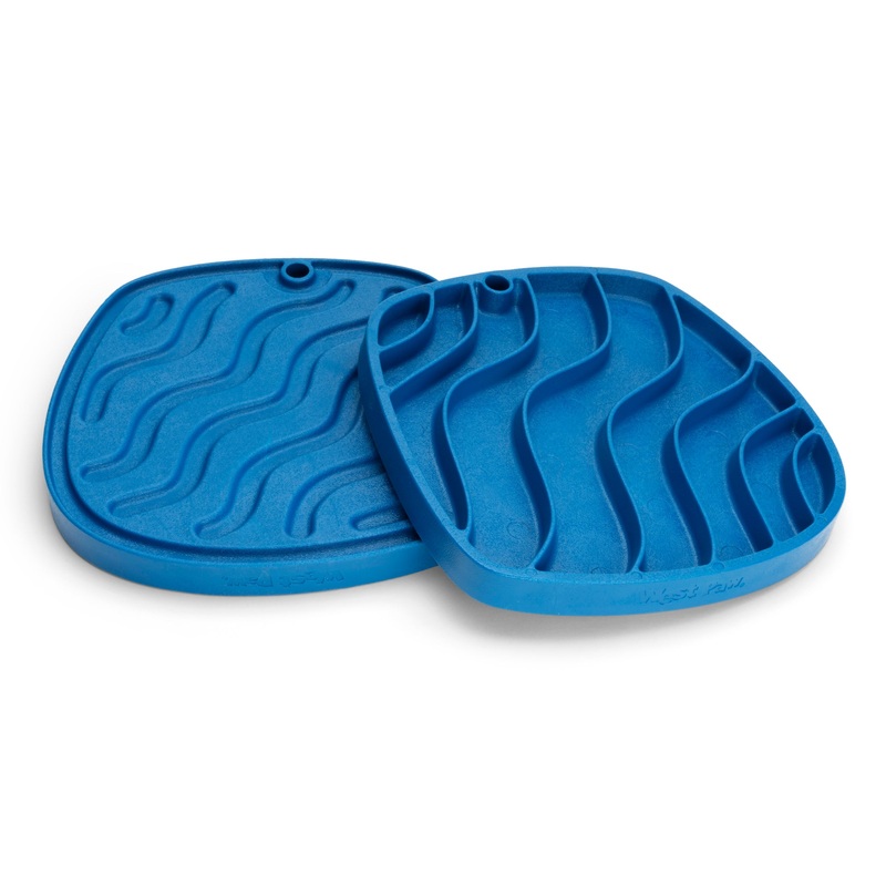 West Paw Seaflex Feast Mat Kelp Bubbles